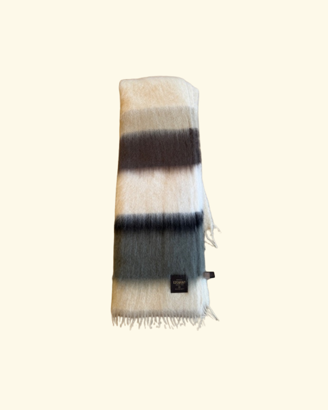 Decke "Serenity" aus Mohair-Mix