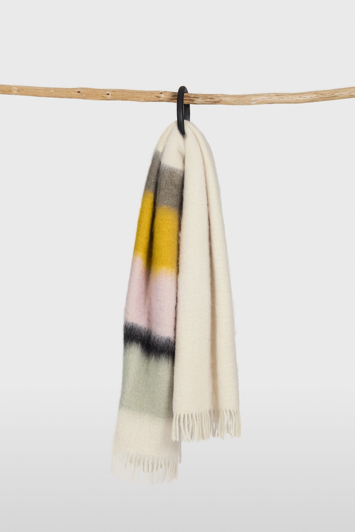Decke "Serenity" aus Mohair-Mix