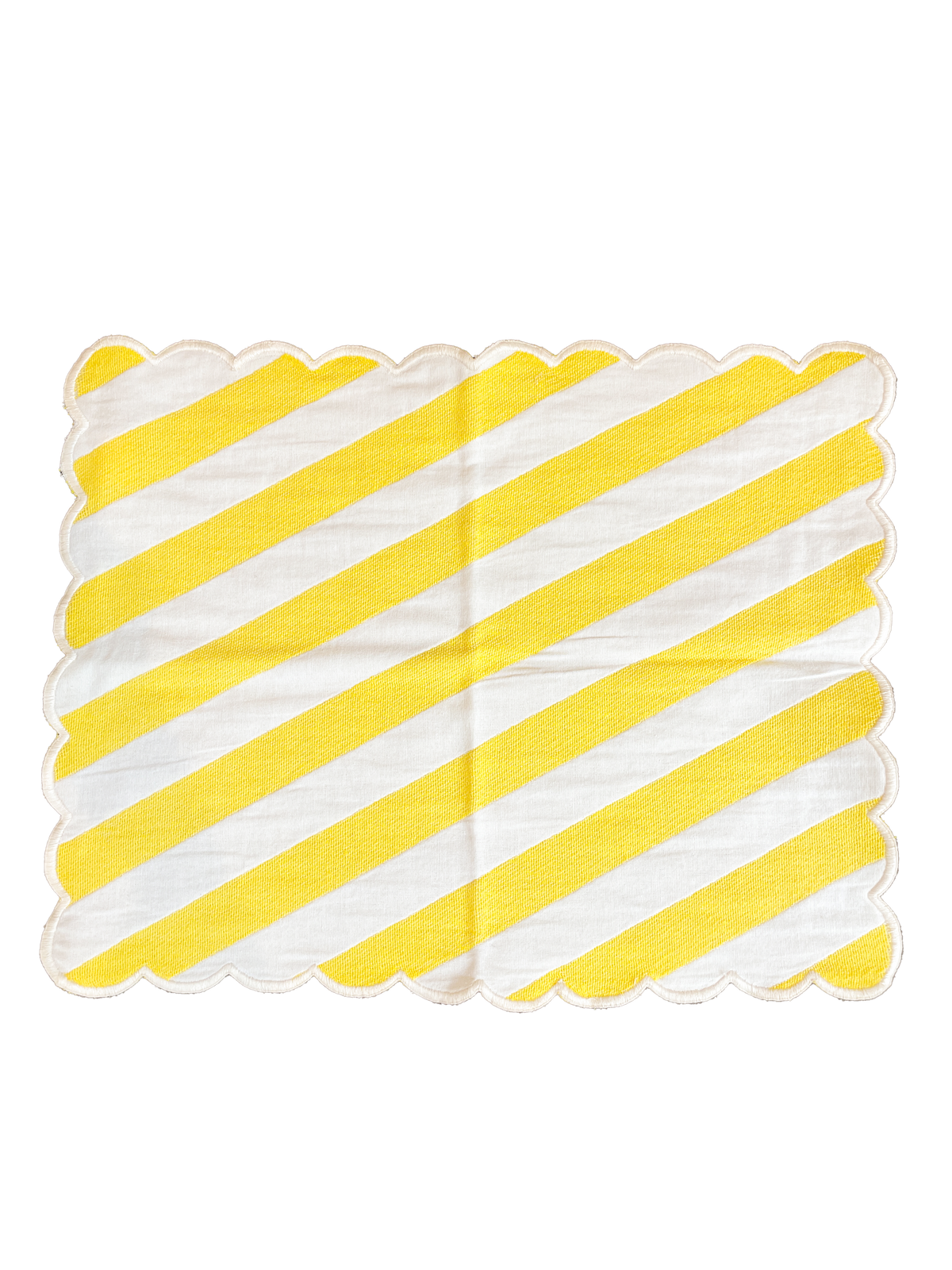 Tischset mit Streifen