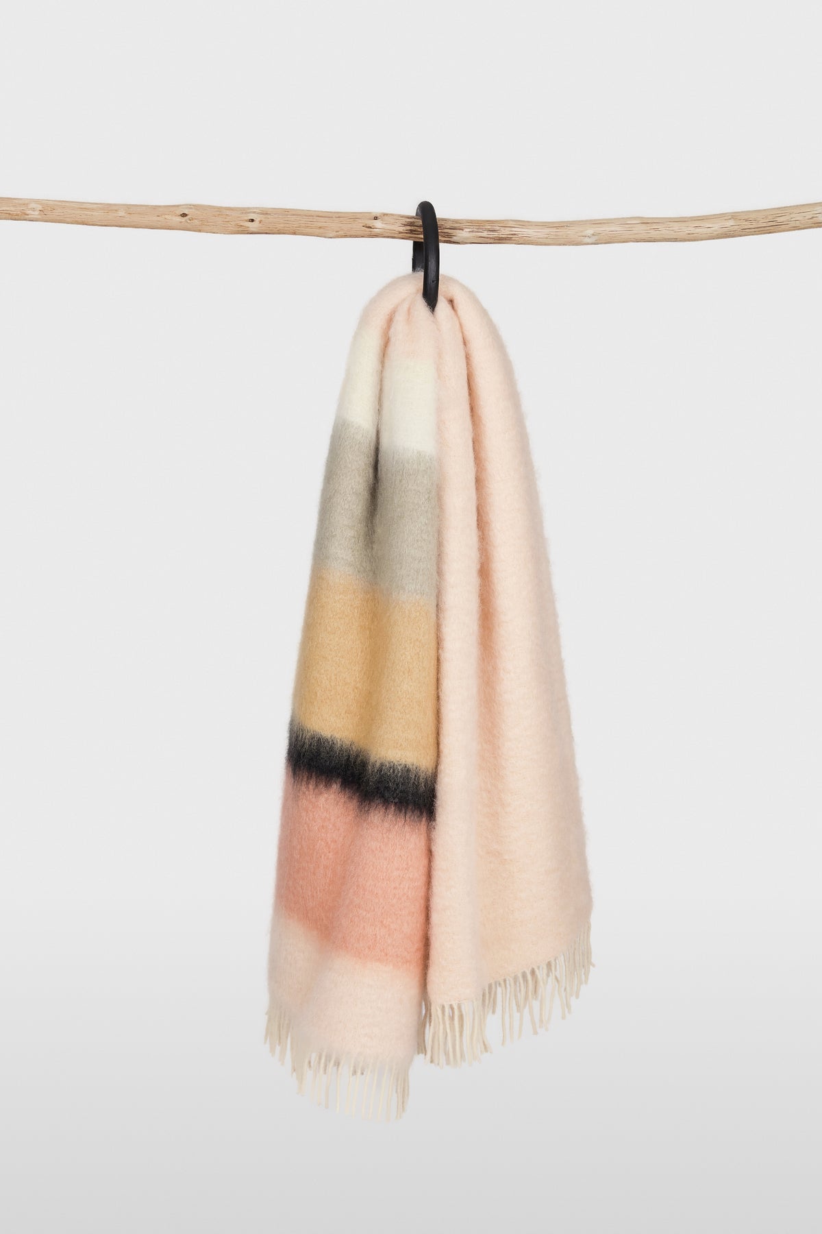 Decke "Serenity" aus Mohair-Mix
